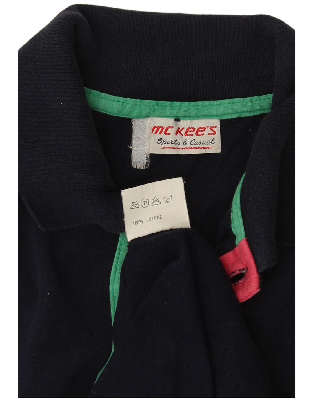 MC Kee's muška polo majica IT 52 Large tamnoplavi pamuk