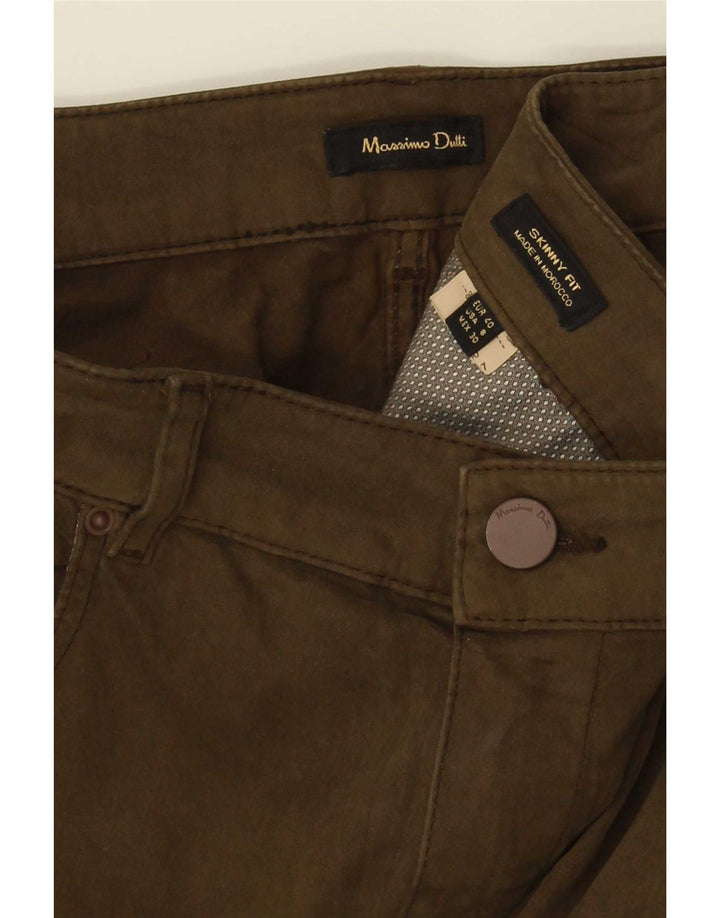 Ženske uske traperice Massimo Dutti EU 40 srednje W30 L30 zelene
