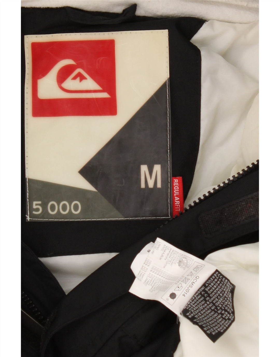 Quiksilver muška vjetrovka s kapuljačom UK 38 srednje crna poliamidna