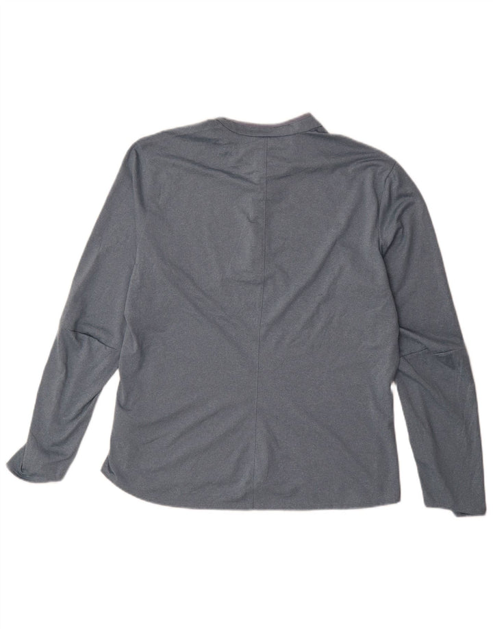 Adidas ženska trenirka Climalite zip izrez UK 20/22 XL siva
