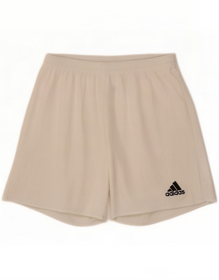 Adidas muške Climalite sportske kratke hlače, mali bijeli poliester