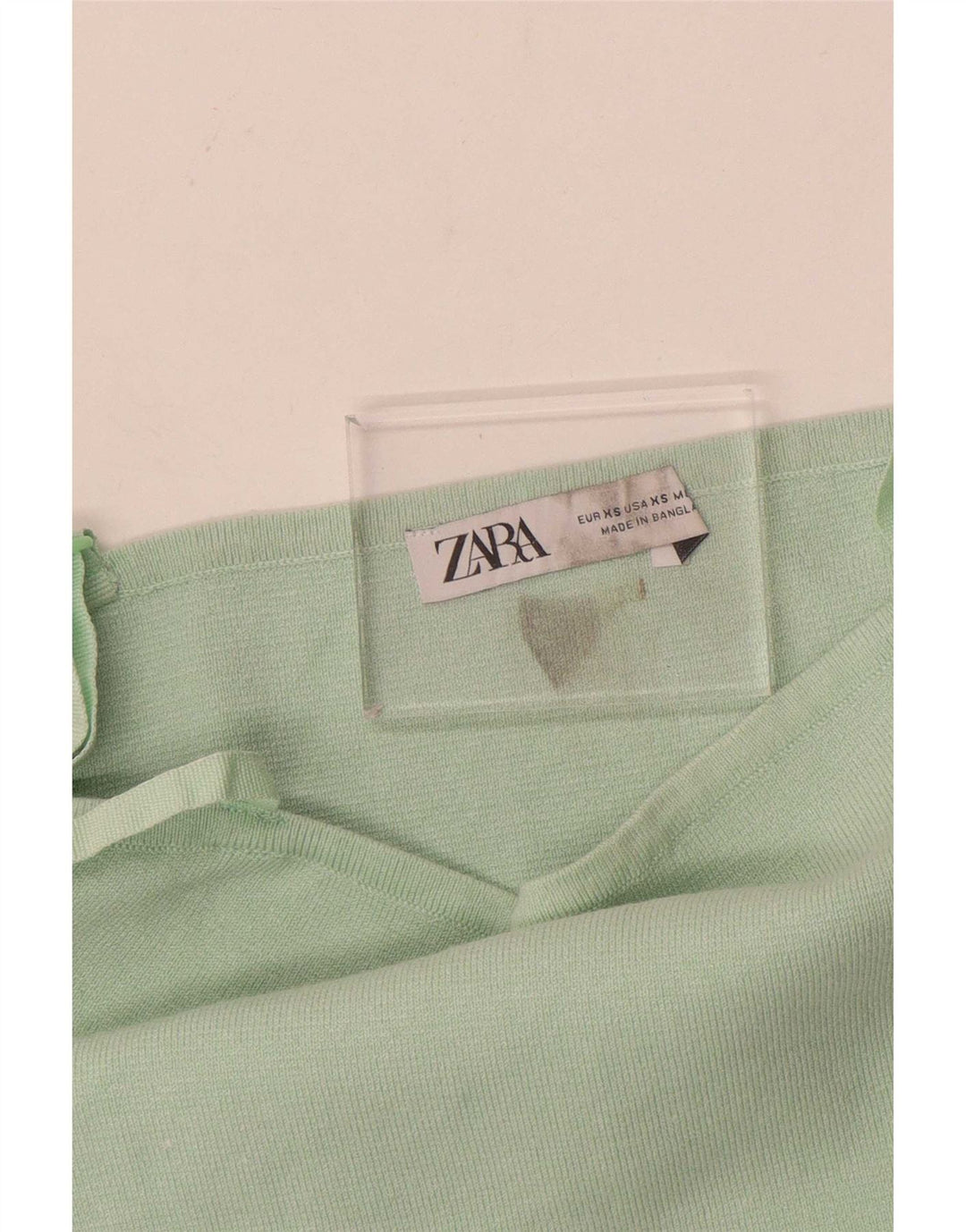 Zara ženski kratki Cami Top UK 4 XS Zeleni