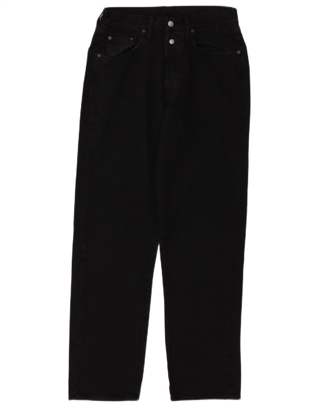 REPLAY Muške 901 ravne traperice regularnog kroja W31 L32 crni pamuk