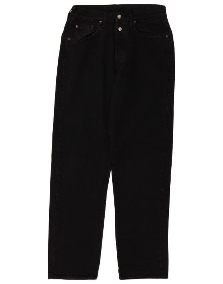 REPLAY Muške 901 ravne traperice regularnog kroja W31 L32 crni pamuk