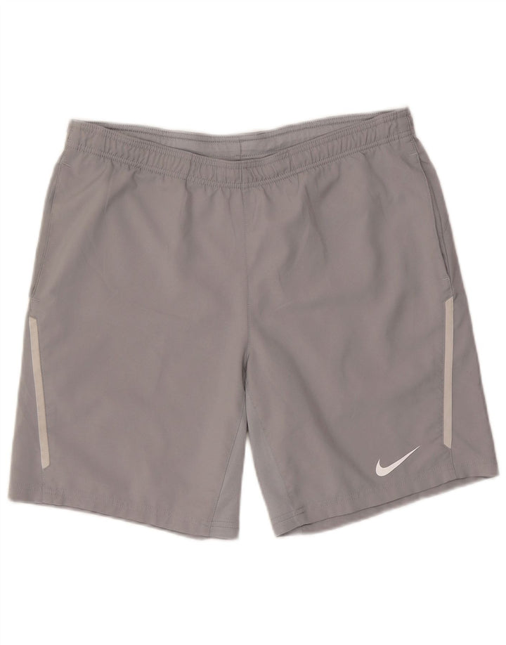 Nike muške Dri Fit sportske kratke hlače srednje sive boje od poliestera