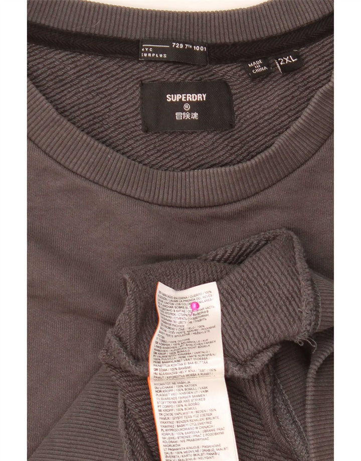 Superdry muški džemper 2XL sivi