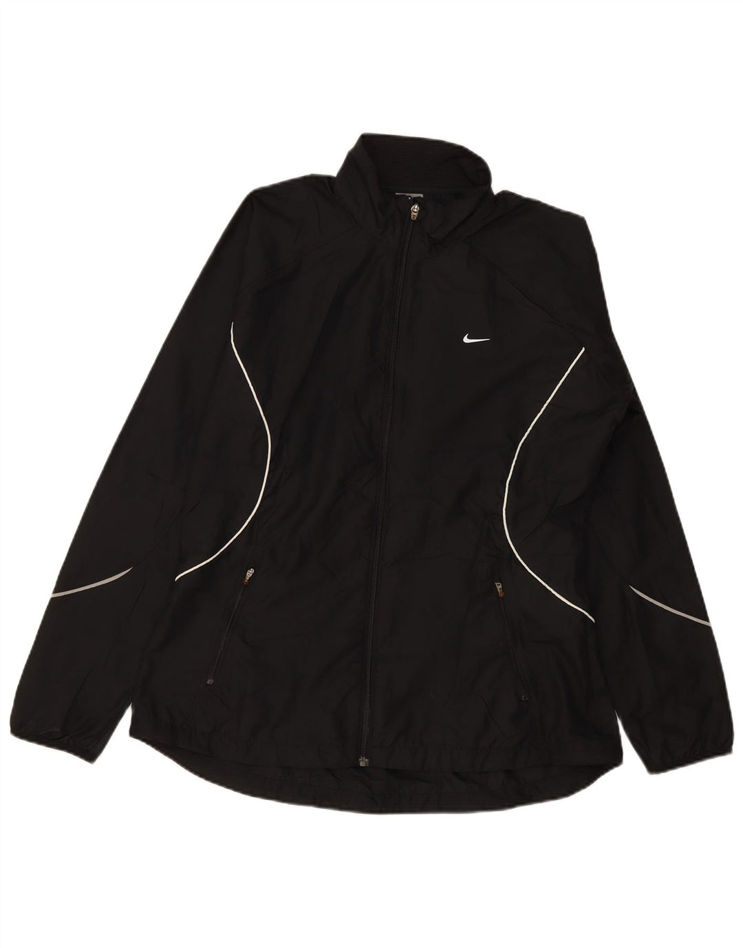 Nike ženska gornja jakna za trenirku UK 16/18 XL crni poliester