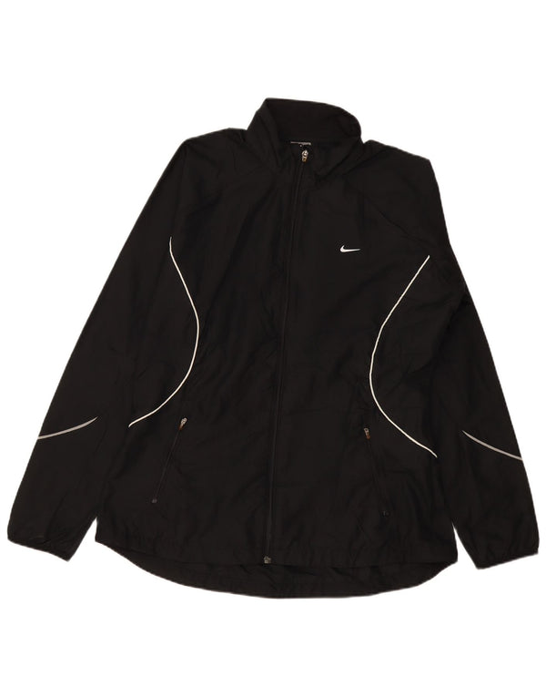 Nike ženska gornja jakna za trenirku UK 16/18 XL crni poliester