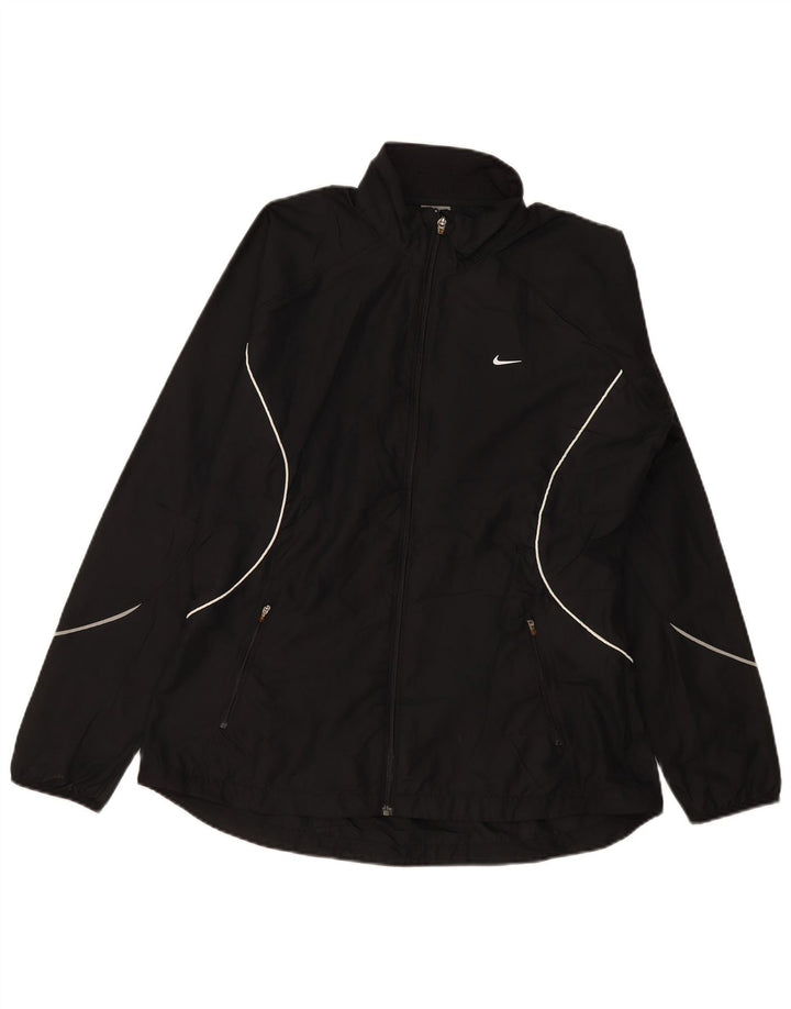 Nike ženska gornja jakna za trenirku UK 16/18 XL crni poliester