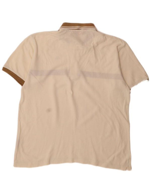 Kappa muška polo majica za ragbi 2XL bijeli pamuk u boji