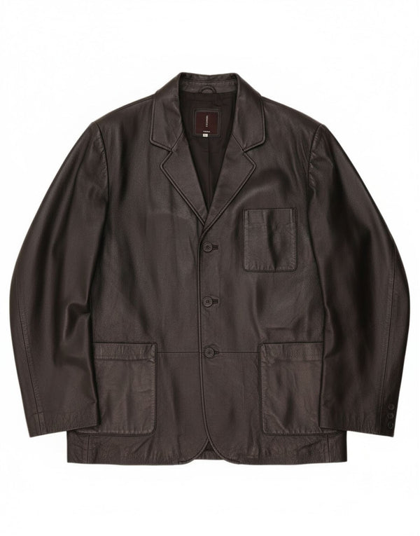 Conbipel muška kožna jakna IT 56 2XL crna koža