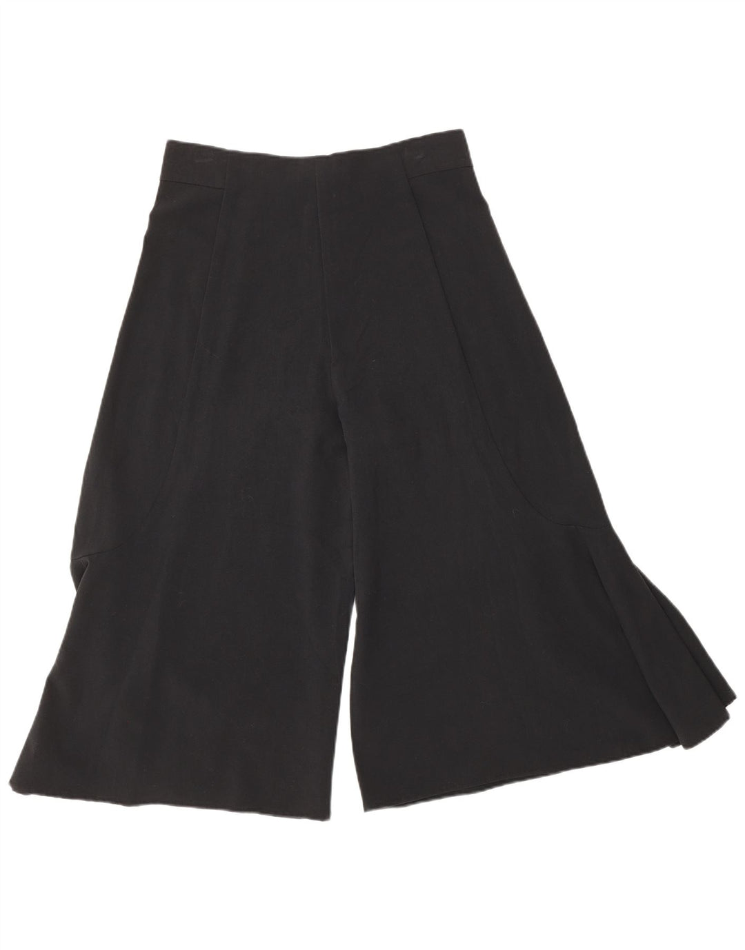 Zara ženske kapri hlače Cullotes male W26 L19 crna svila