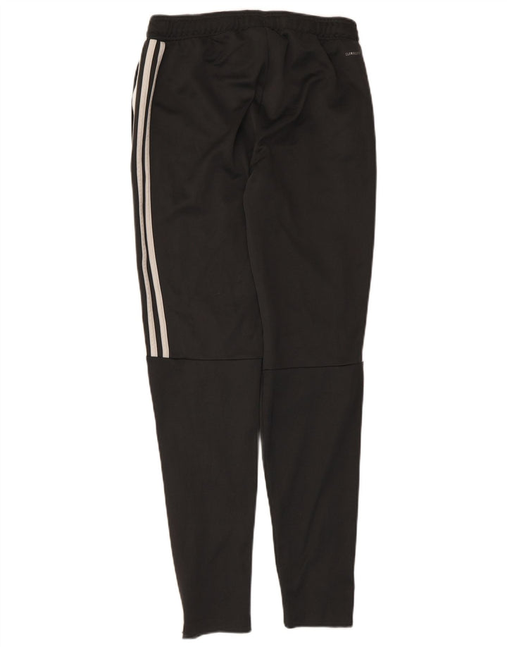 Adidas muške hlače za trenirku UK 8/10 male crne poliesterske