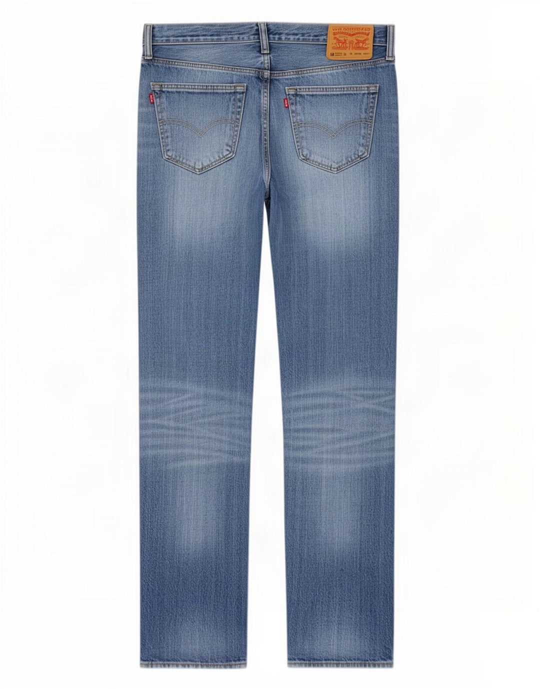 Levi's ženske 501 ravne traperice W33 L38 plavi pamuk