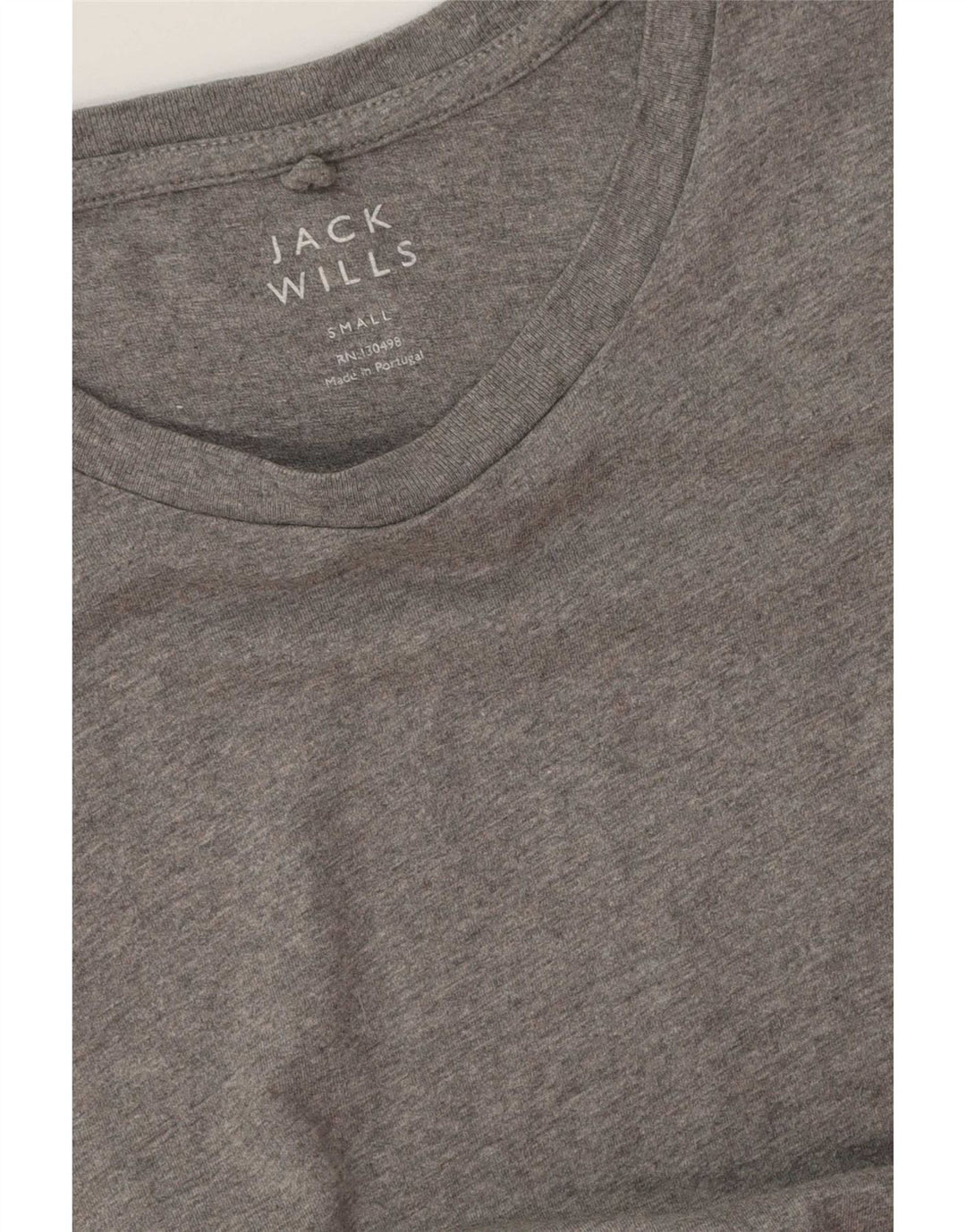 Jack Wills Muška majica kratkih rukava Mala Siva Flecked