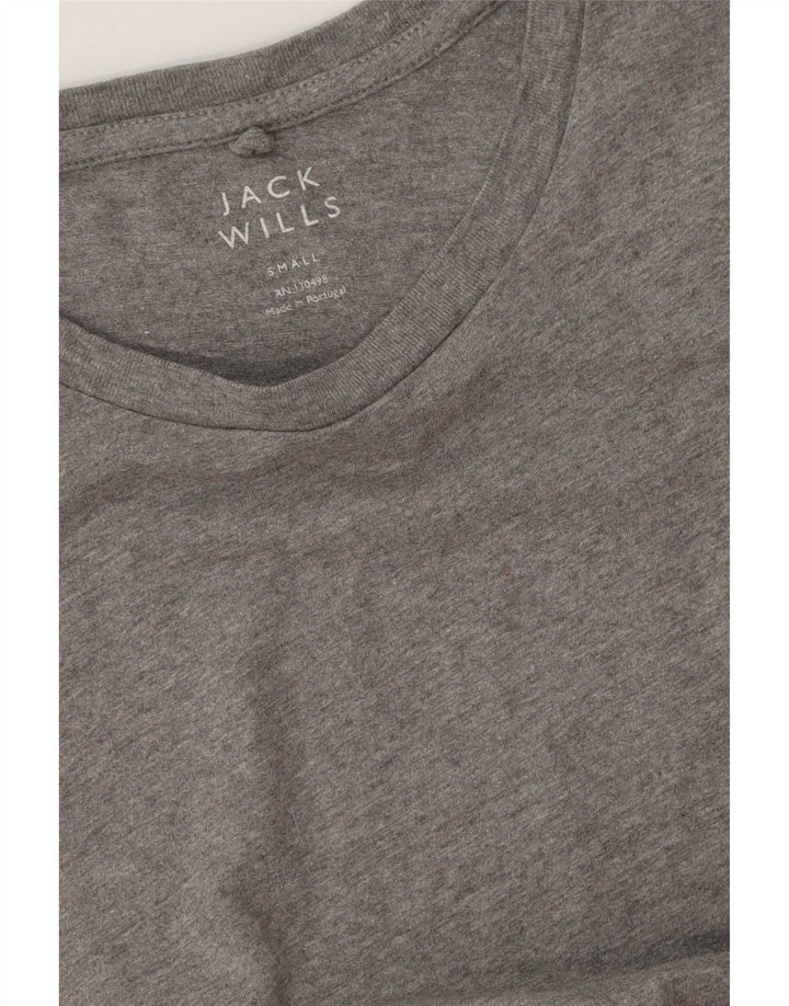 Jack Wills Muška majica kratkih rukava Mala Siva Flecked