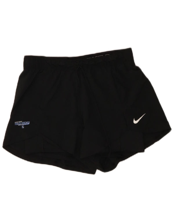 Nike ženske sportske kratke hlače UK 14 srednji crni poliester