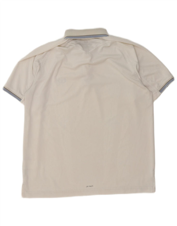 Sergio Tacchini muška polo majica XL bijeli poliester