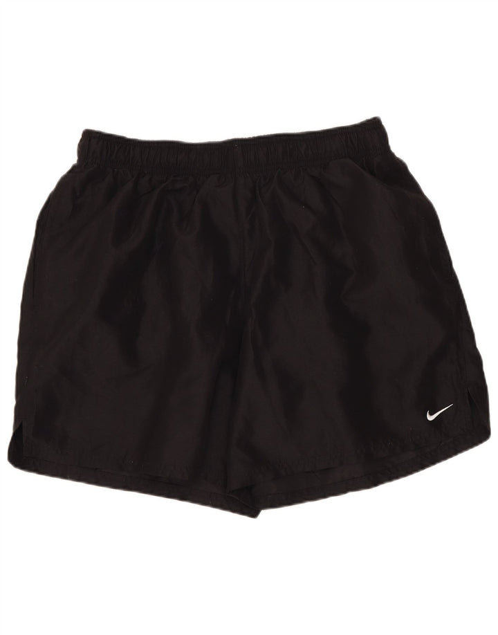 Nike ženske sportske kratke hlače UK 14 veliki crni poliester
