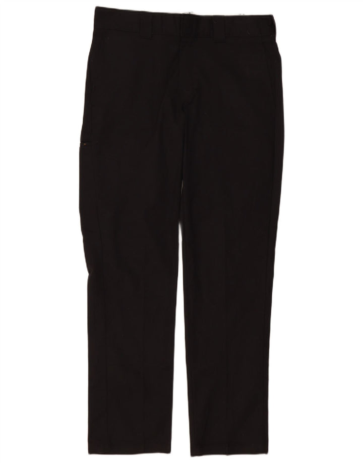 DICKIES Muške uske sužene Cargo hlače W34 L32 crni poliester