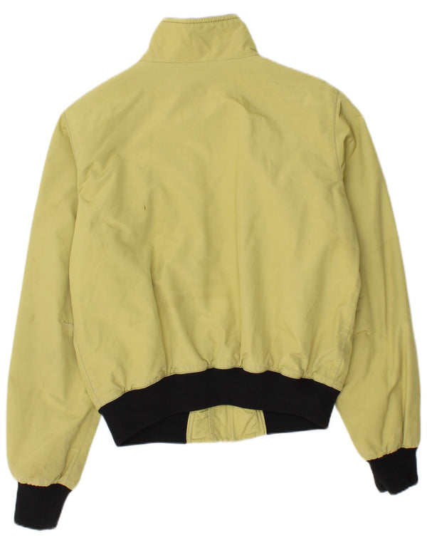 Refrigiwear Womens Cruz Bomber Jacket UK 14 Medium Yellow Colourblock
