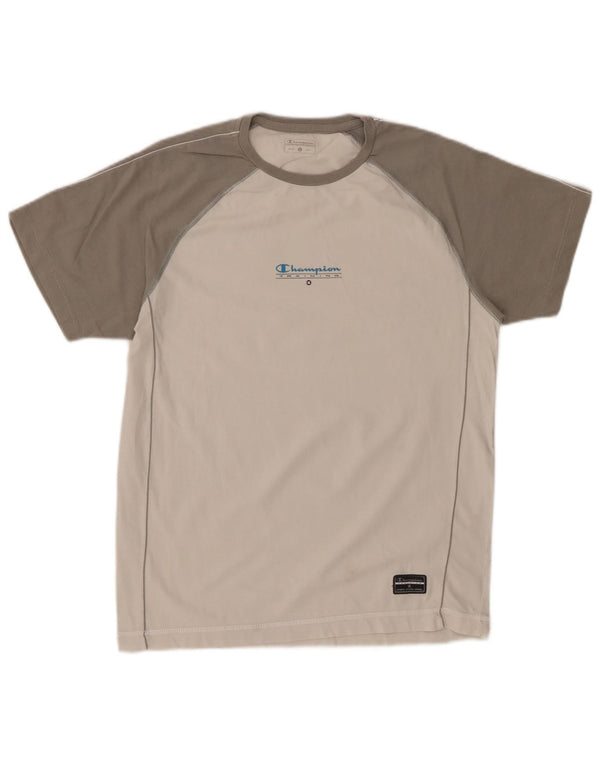 CHAMPION Ženska majica kratkih rukava UK 14 Large White Colourblock