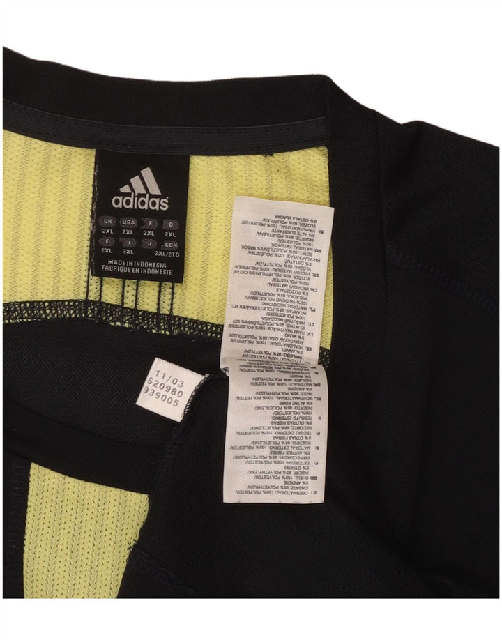ADIDAS muška majica Climacool Top 2XL crni poliester u boji