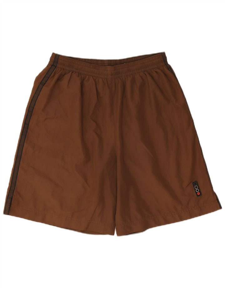 NIKE Muške sportske kratke hlače UK 39/41 srednje smeđi poliester