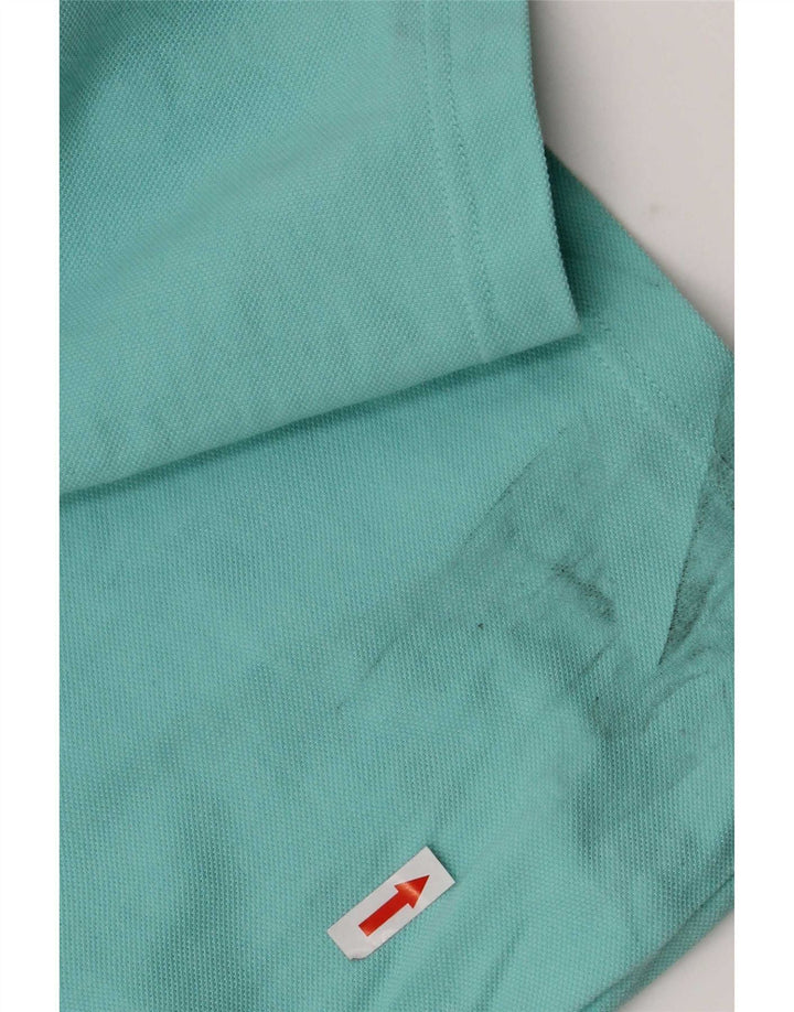 Gant muška polo majica veliki tirkizni pamuk
