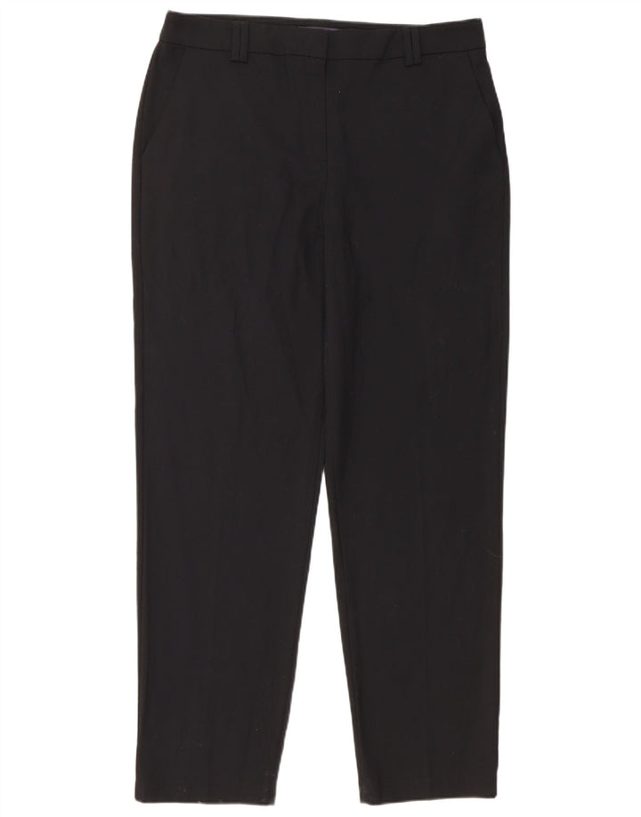 Marks & Spencer ženske chino hlače UK 12 srednje W34 L29 crne