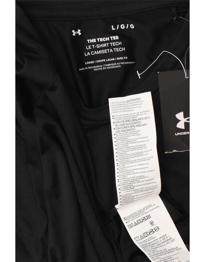 Under Armour muška majica kratkih rukava Veliki crni poliester