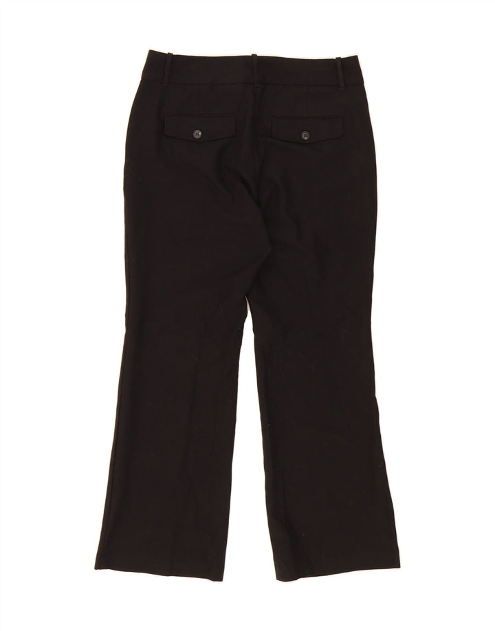 DOCKERS Womens Bootcut Casual Trousers US 6 Medium W30 L27 Black Polyester Vintage Dockers and Second-Hand Dockers from Messina Hembry 