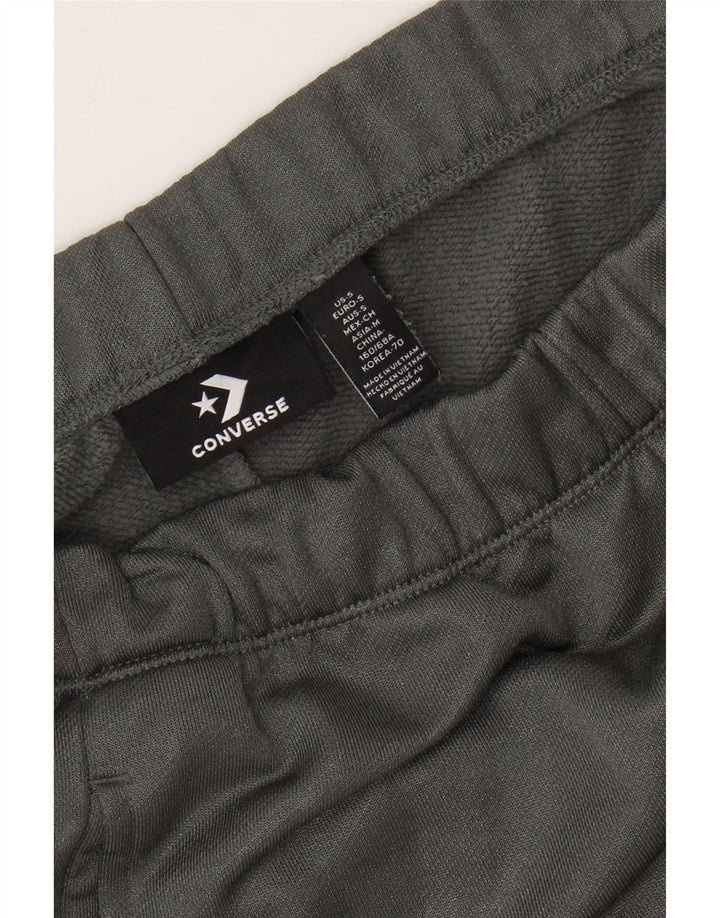 CONVERSE Mens Chuck Taylor Trenirka Hlače Joggers Mali sivi pamuk