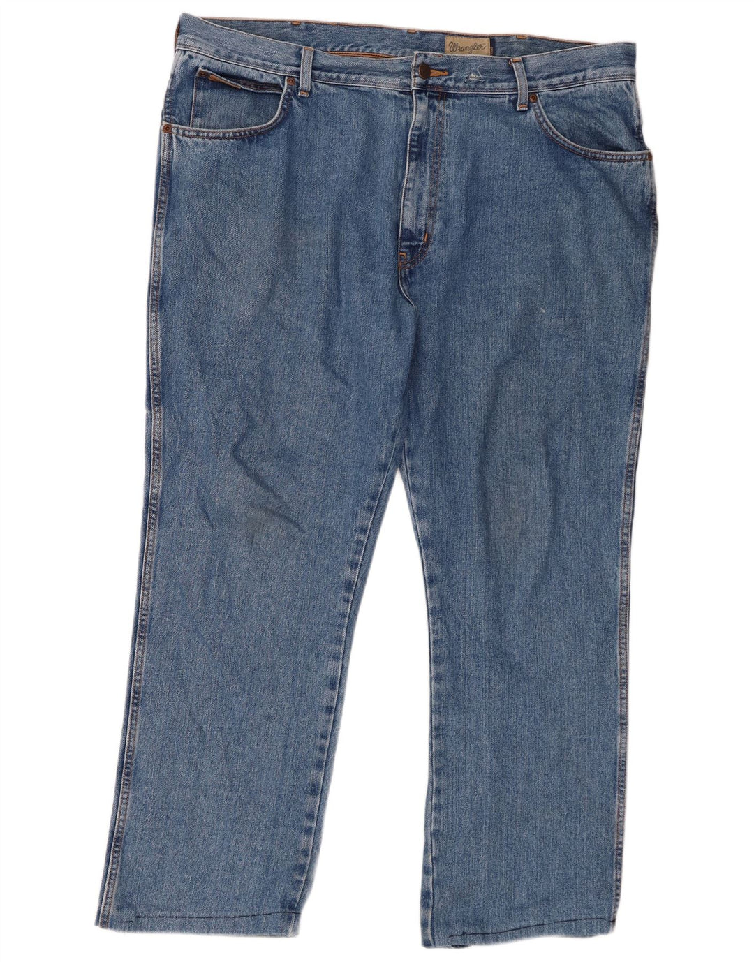 Wrangler Muške Texas Straight Jeans W40 L28 Plave