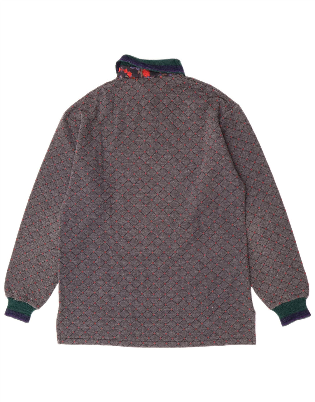 Johnny Lambs muška polo majica za ragbi IT 50 srednje siva Argyle/Diamond