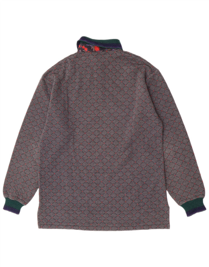Johnny Lambs muška polo majica za ragbi IT 50 srednje siva Argyle/Diamond