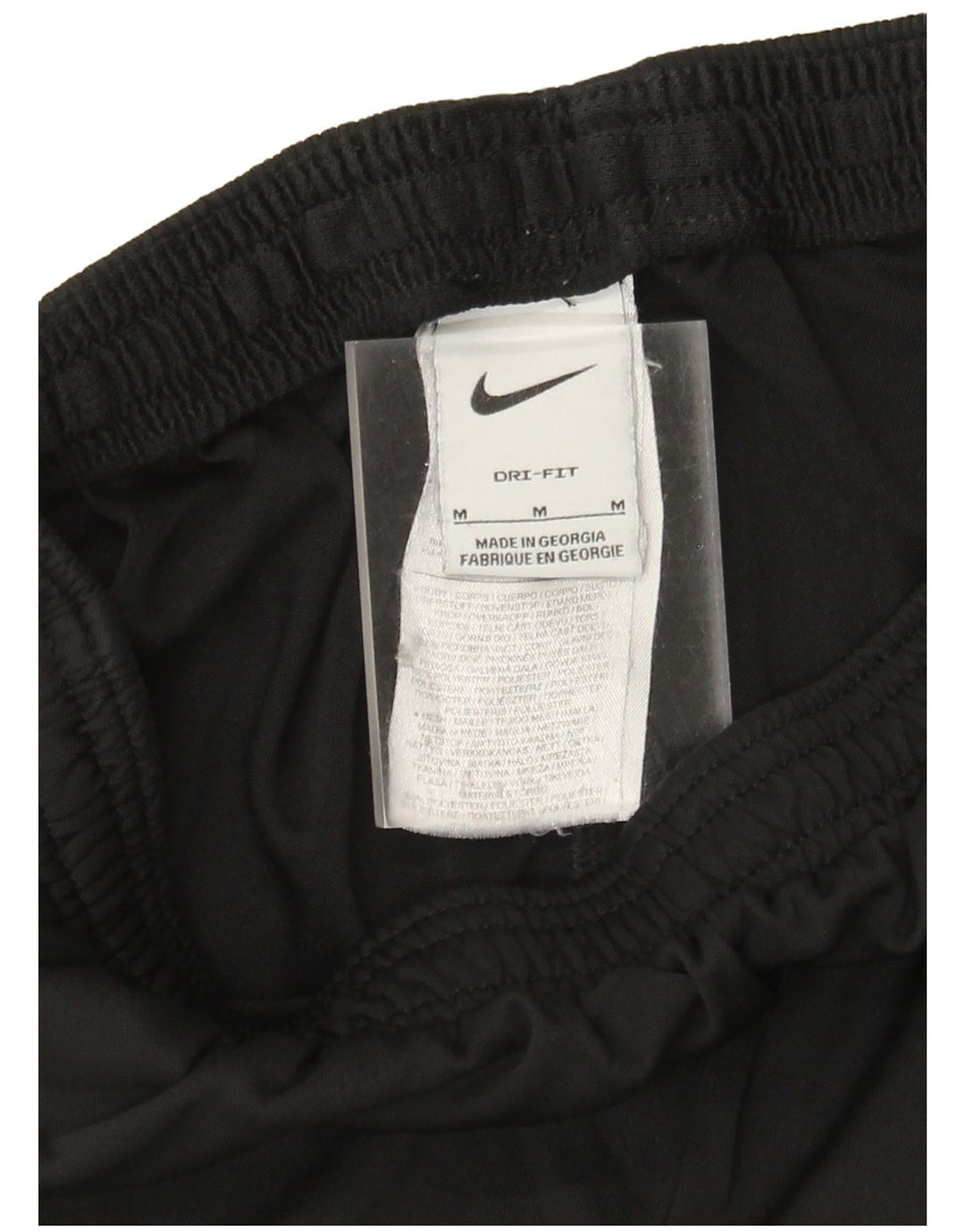 Ženske hlače za trenirku Nike Dri Fit UK 14 Srednji crni poliester