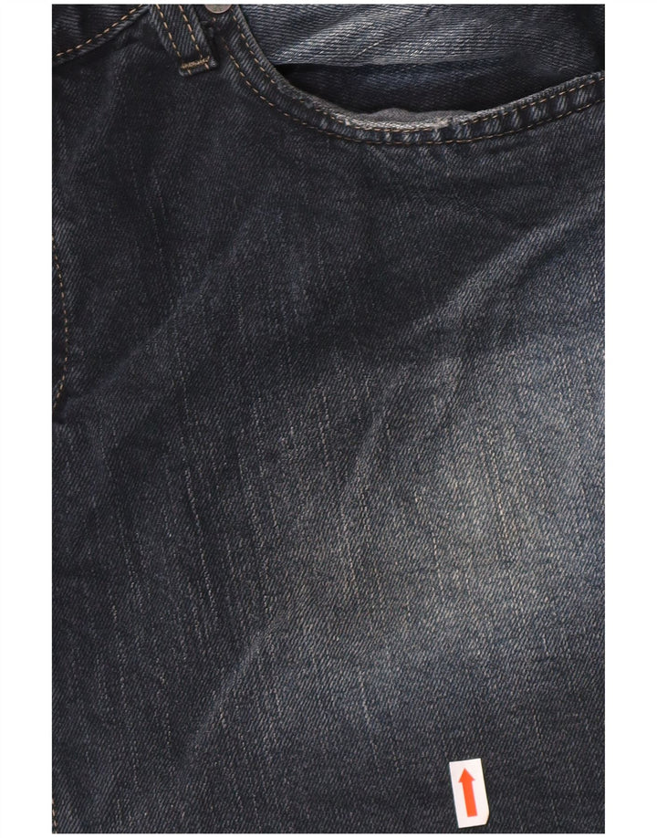 Levi's ženska traper suknja velika W32 tamnoplavi pamuk