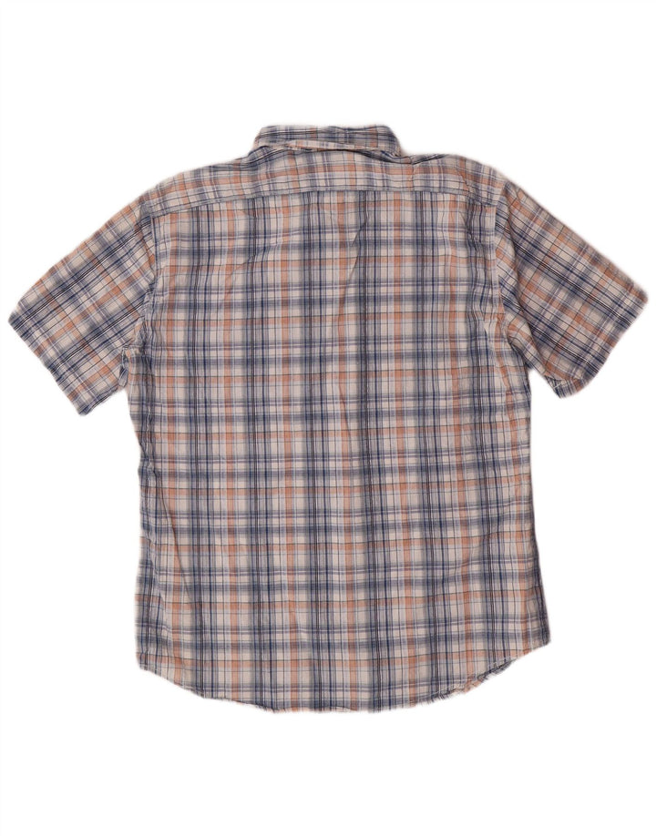 EDDIE BAUER Muška klasična košulja kratkih rukava srednje šarene kare