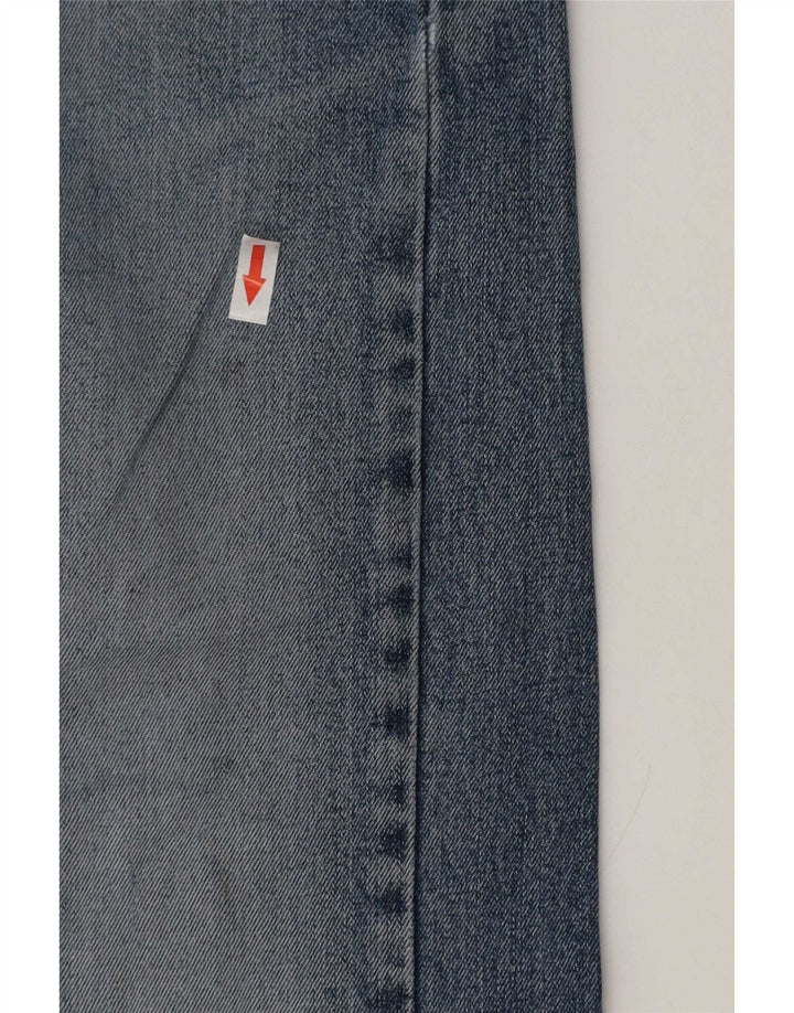 Levi's Mens 505 Regular Straight Jeans W34 L30 Plavi pamuk
