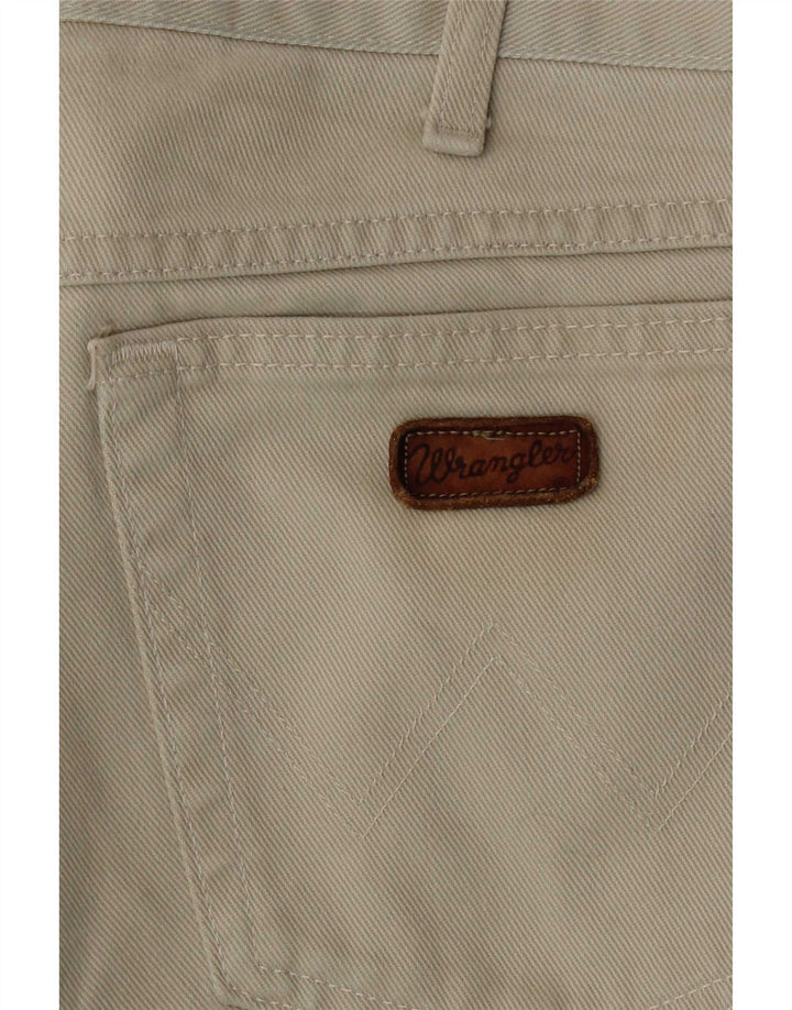Wrangler muške obične ravne traperice W34 L31 Zeleni pamuk