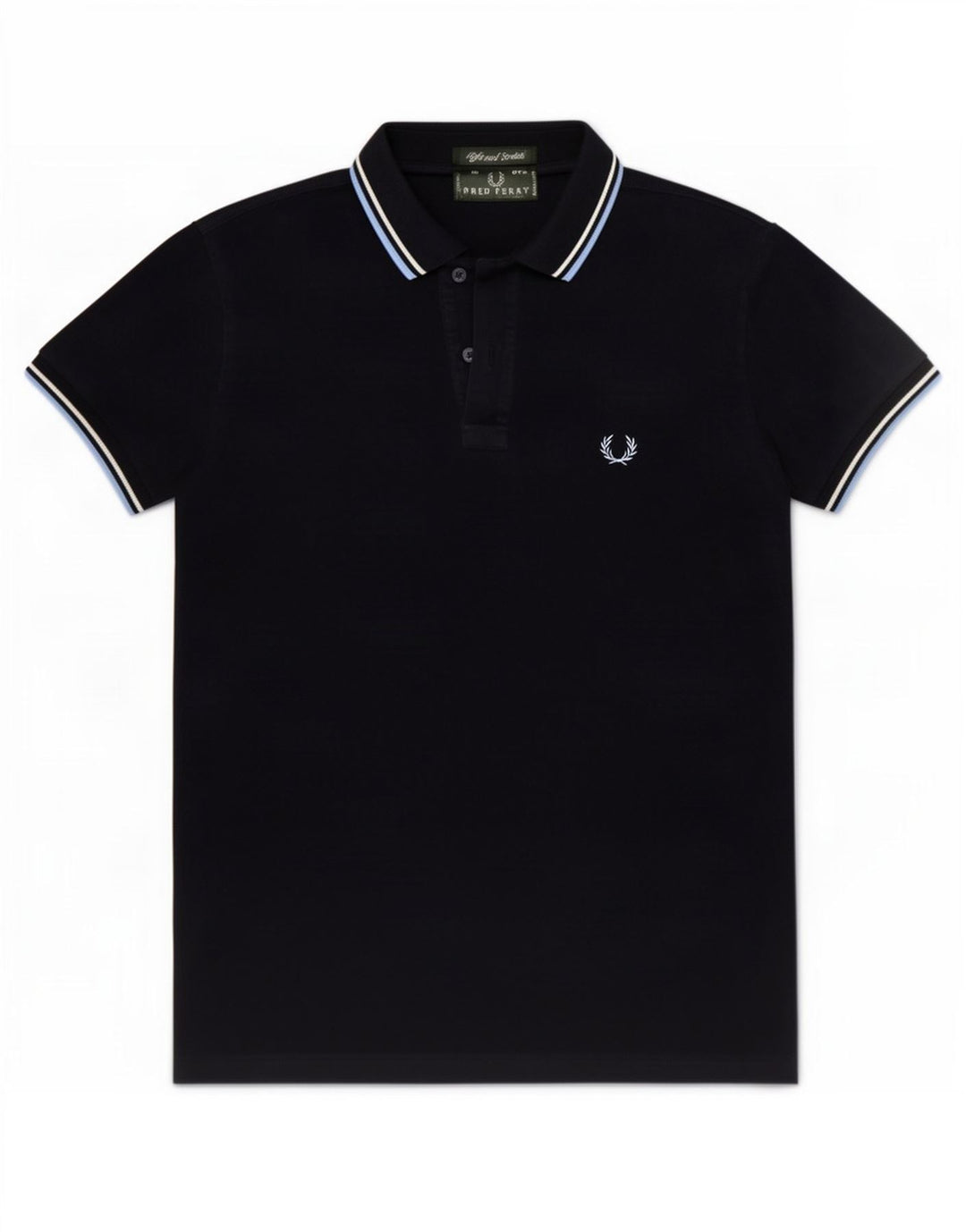 Fred Perry muška polo majica Mala tamnoplava pamuk