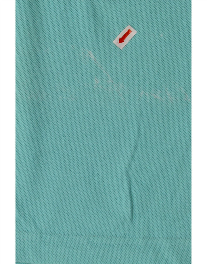 FILA Womens Sleeveless Polo Shirt IT 46 Large Turquoise Vintage Fila and Second-Hand Fila from Messina Hembry 