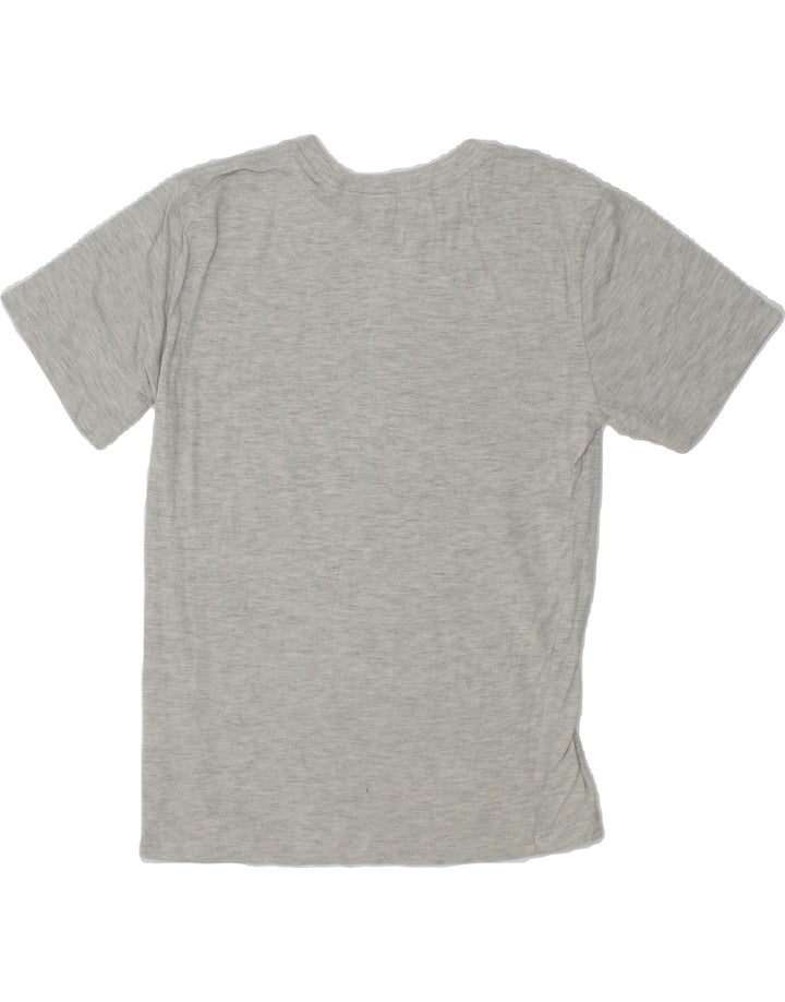 REEBOK Boys T-Shirt Top 13-14 Years Grey Cotton Vintage Reebok and Second-Hand Reebok from Messina Hembry 