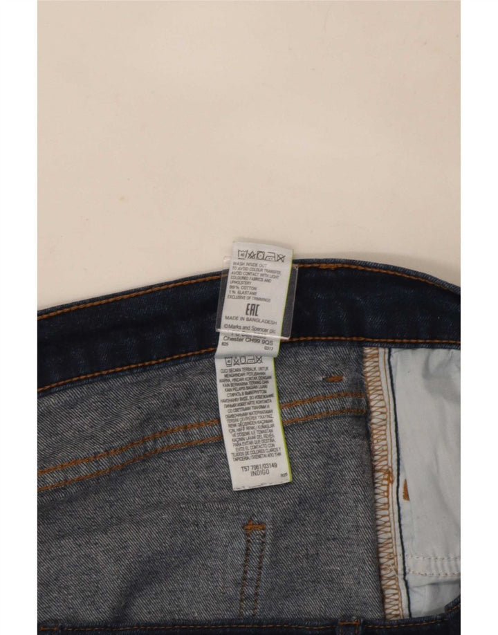 Marks & Spencer ženske uske traperice UK 14 Large W32 L29 tamnoplave