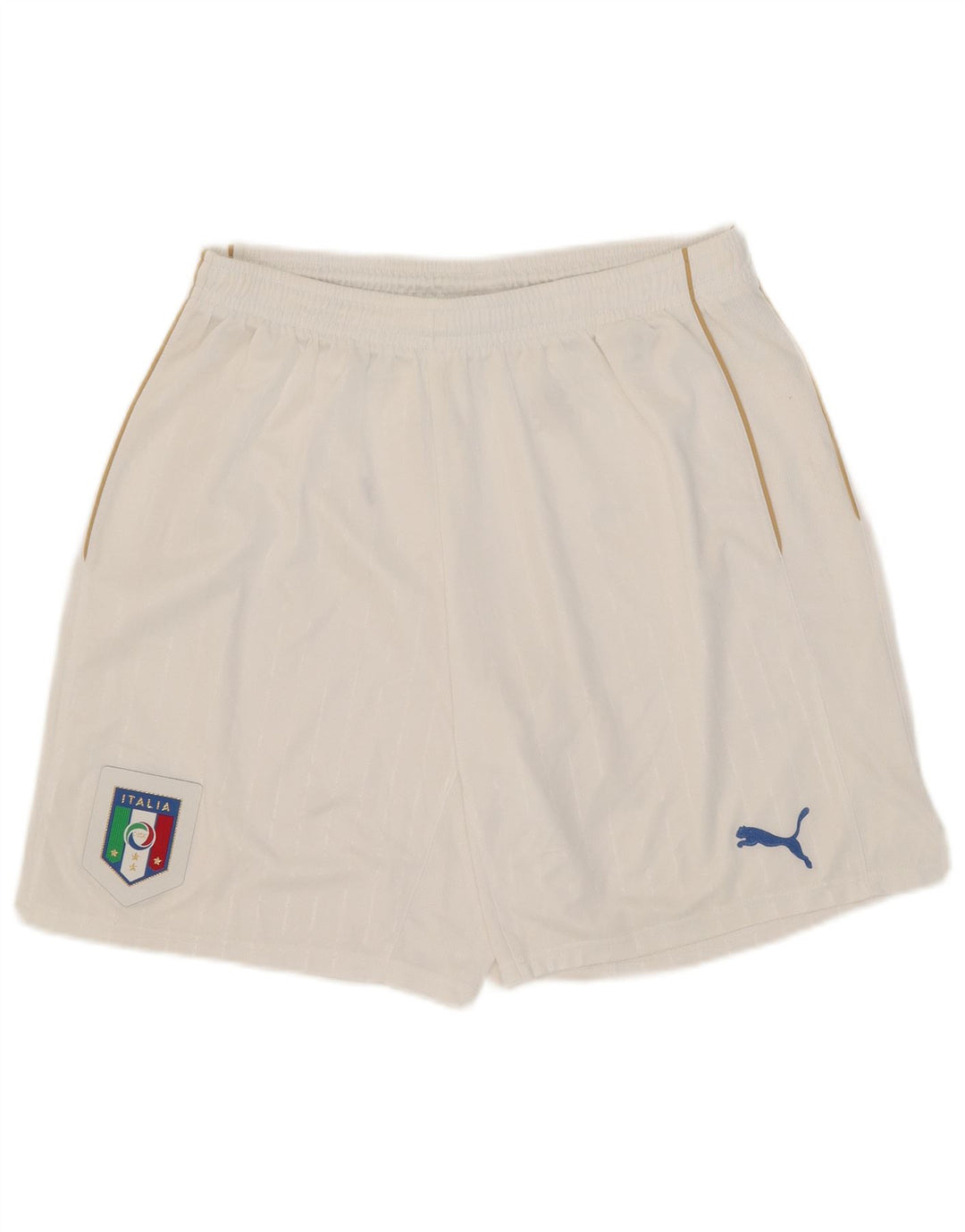 Puma Mens Italia Sport Shorts XL Bijele