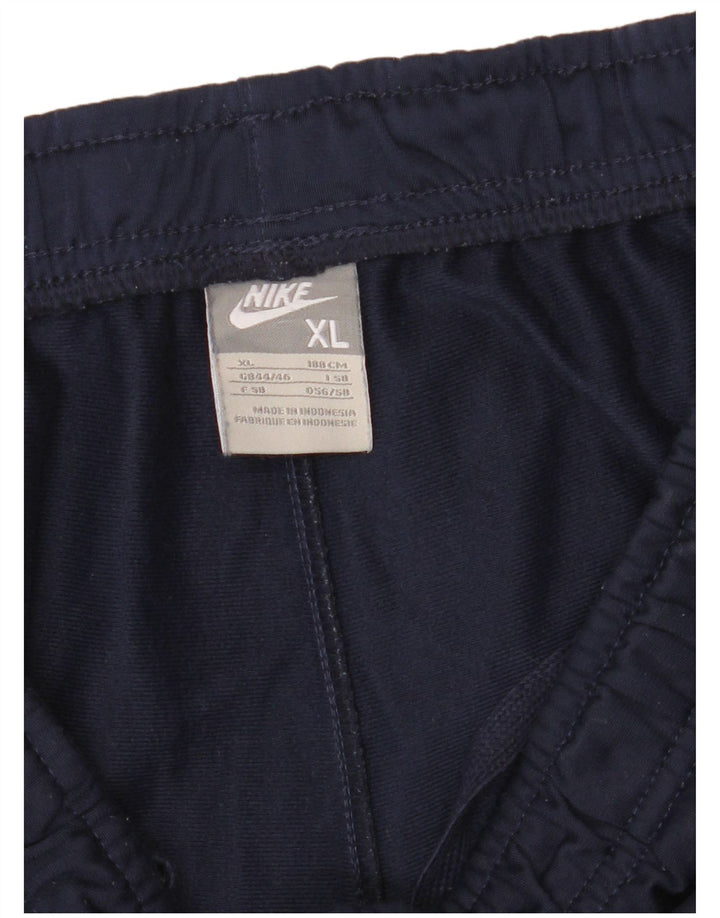 Nike muške hlače za trenirku UK 44/46 XL tamnoplavi poliester