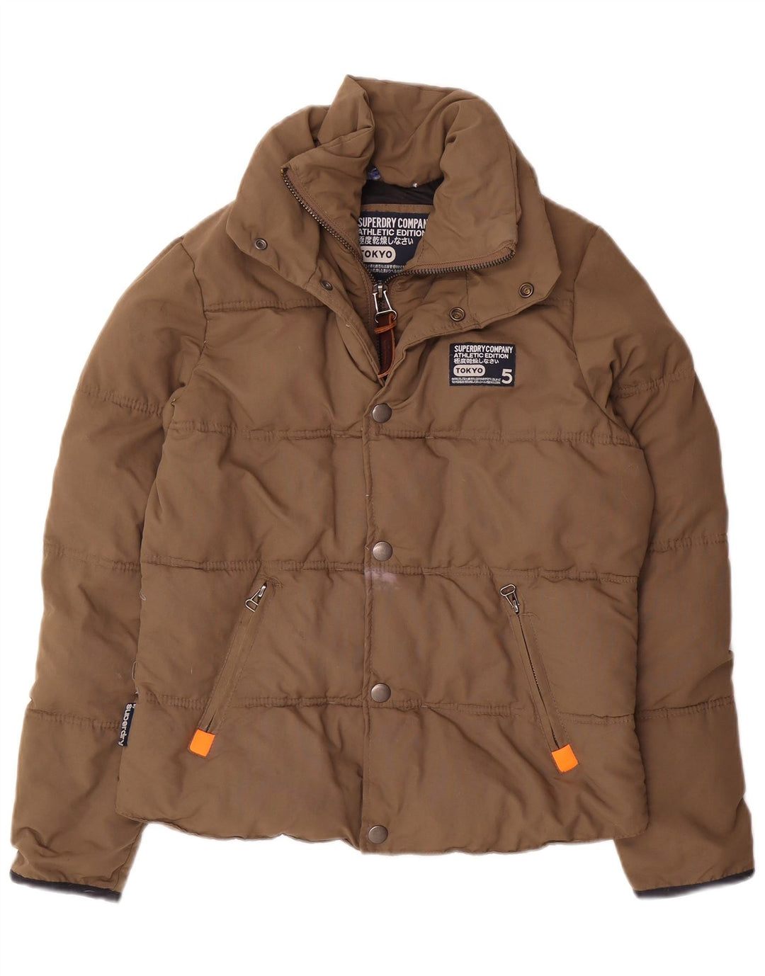 Superdry ženska podstavljena jakna UK 14 srednje bež najlon