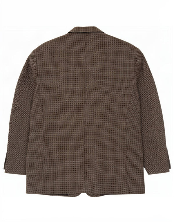 Marks & Spencer muška jakna sako s 3 gumba UK 44 XL siva gingham nova vuna
