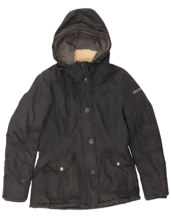 Woolrich ženska vjetrovka s kapuljačom UK 10 mala crna